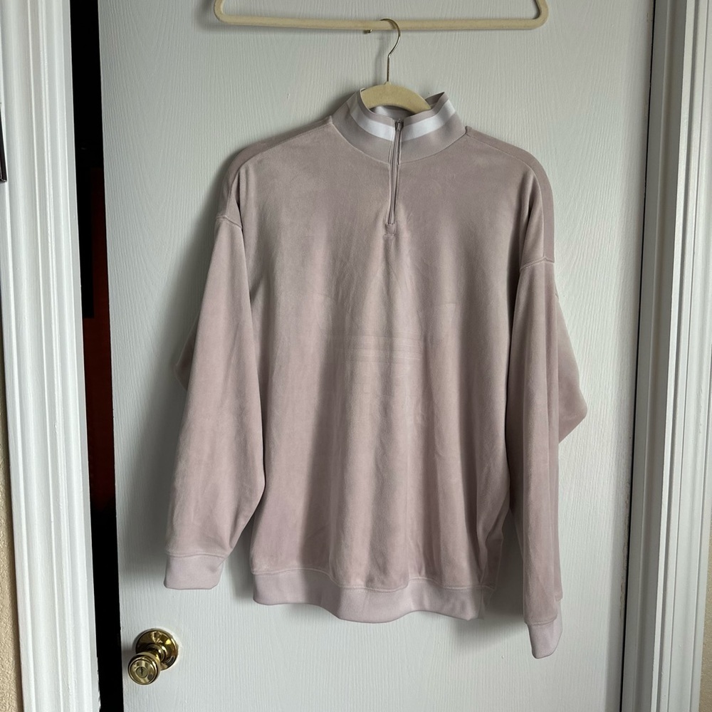 Adidas Zip Up Sweater with Classic Design NWOT